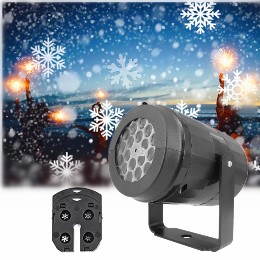 Snowflakes Gone Wild: The Disco Party Projector That Throws a Winter Rave in Your Garden!