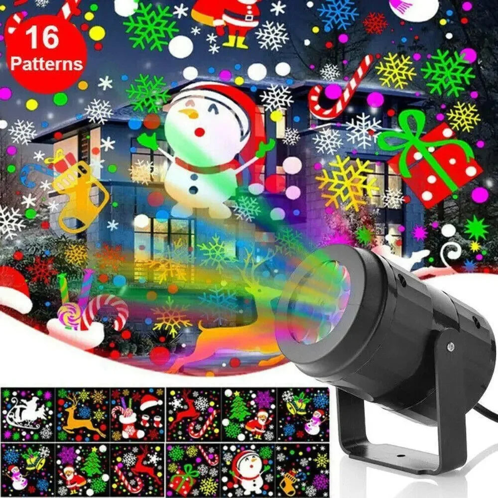 Snowflakes Gone Wild: The Disco Party Projector That Throws a Winter Rave in Your Garden!