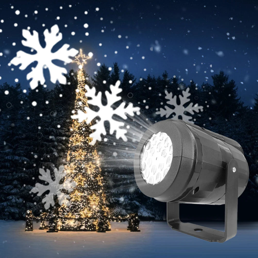 Snowflakes Gone Wild: The Disco Party Projector That Throws a Winter Rave in Your Garden!