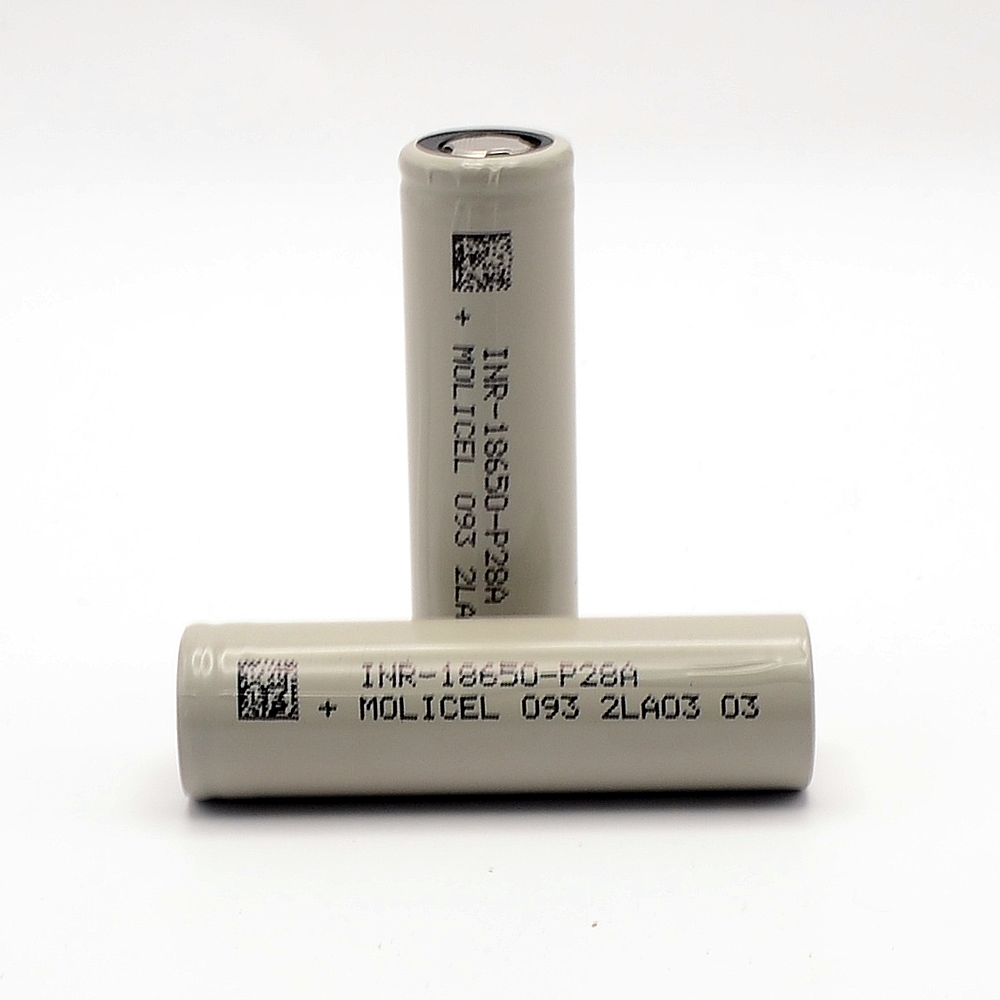 Molicel P28A 2800mah 25A 18650 Batteries - Twin Pack