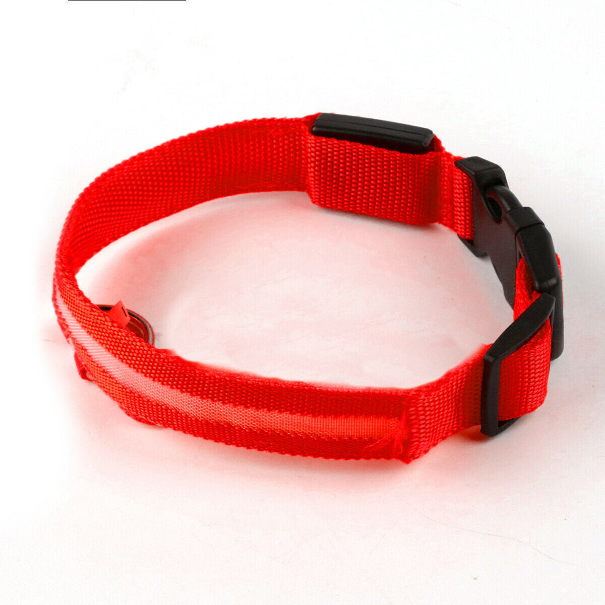 Light up Flashing USB Rechargeable LED Pet Dog Collar